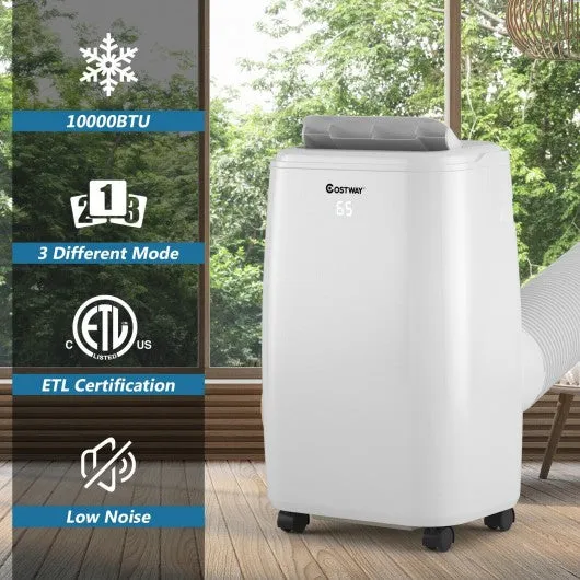 1 0000 BTU Portable Air Conditioner with Remote Control