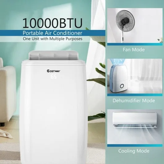 1 0000 BTU Portable Air Conditioner with Remote Control