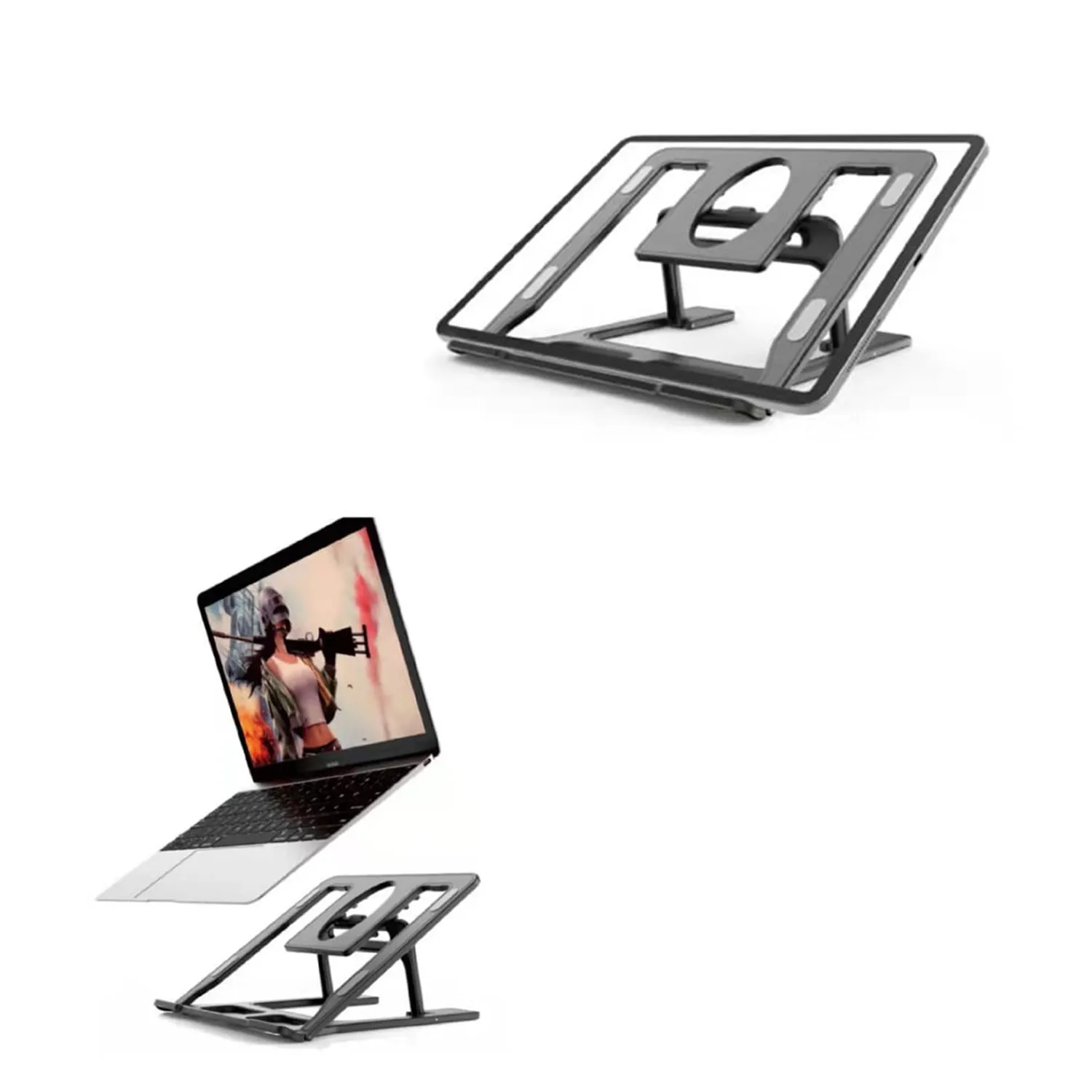 4724 Foldable & Adjustable Portable Laptop Stand for laptops