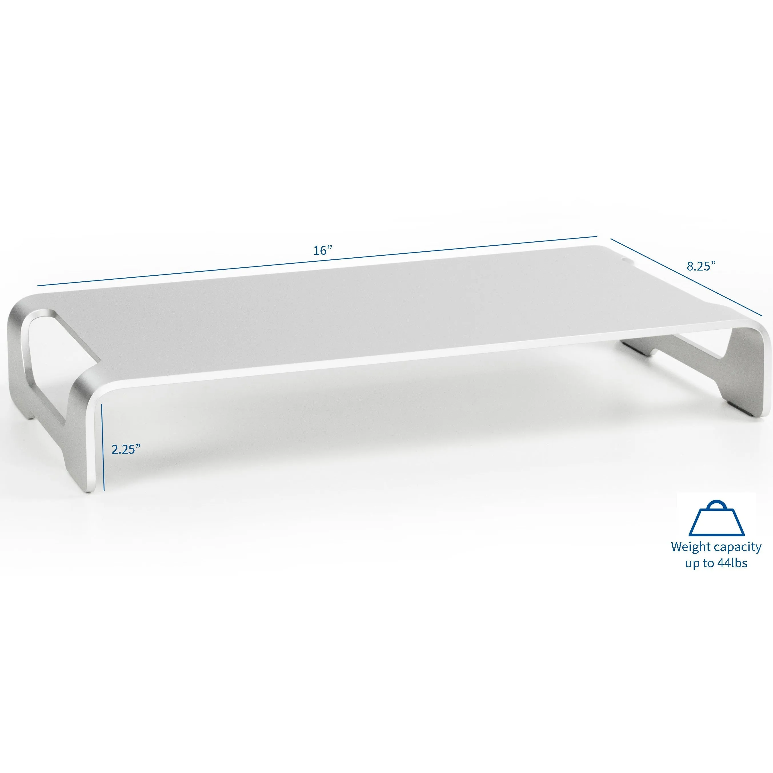 Aluminum Monitor Riser (16")