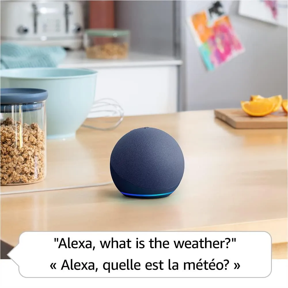 Amazon Echo Dot.