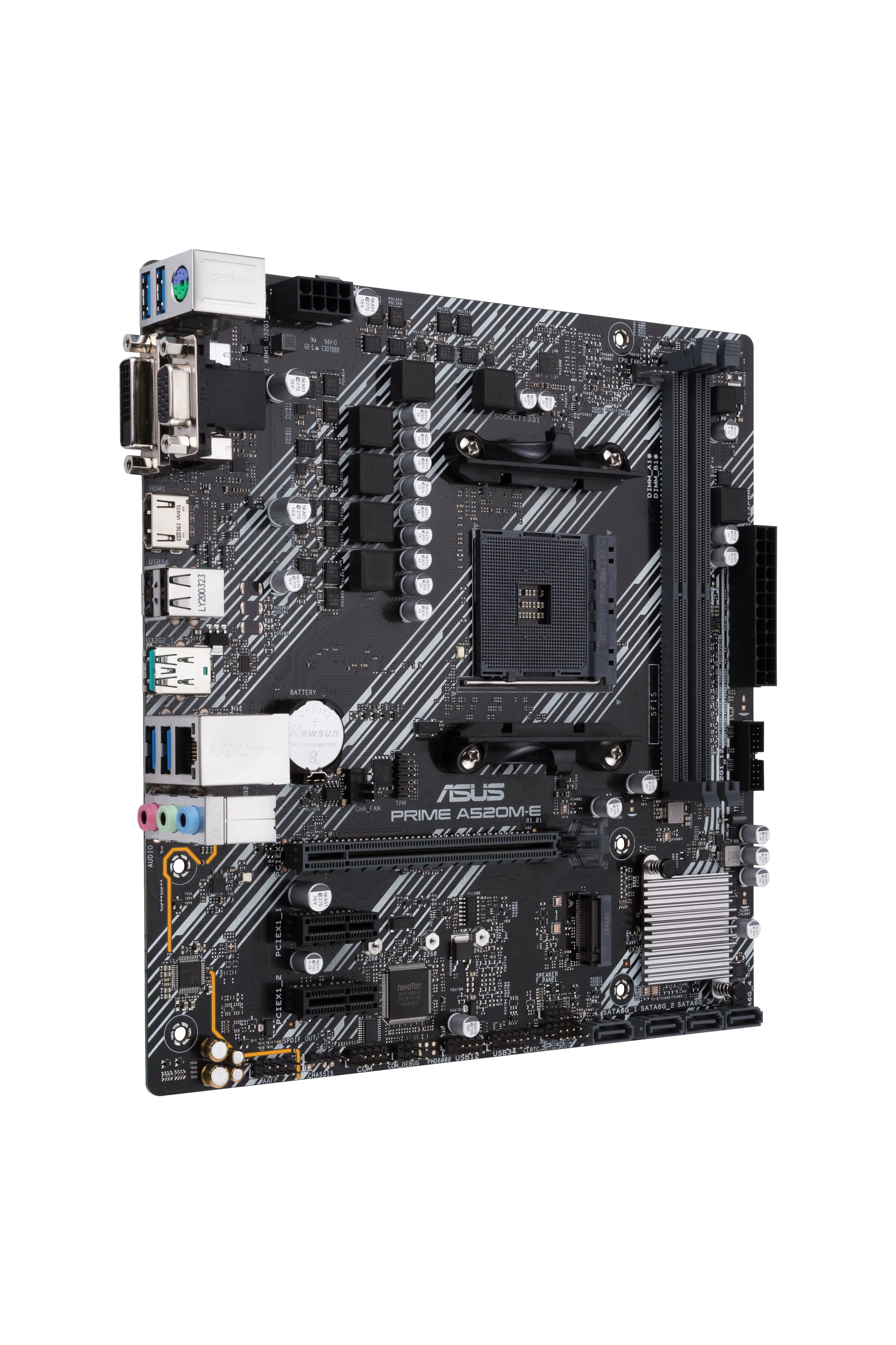 Asus Prime A520m-E - Motherboard - Micro Atx - Socket Am4 - Amd A520