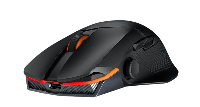 Asus Wireless Rgb Gaming Mouse Rog Chakram X Origin - Black