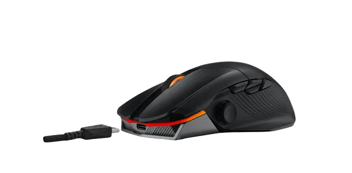 Asus Wireless Rgb Gaming Mouse Rog Chakram X Origin - Black