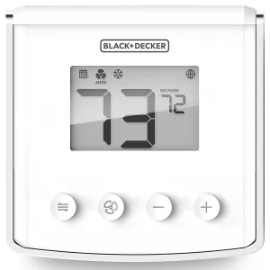 BLACK DECKER Smart Home Device Compatible Wifi Home Thermostat SELECT (Open Box)