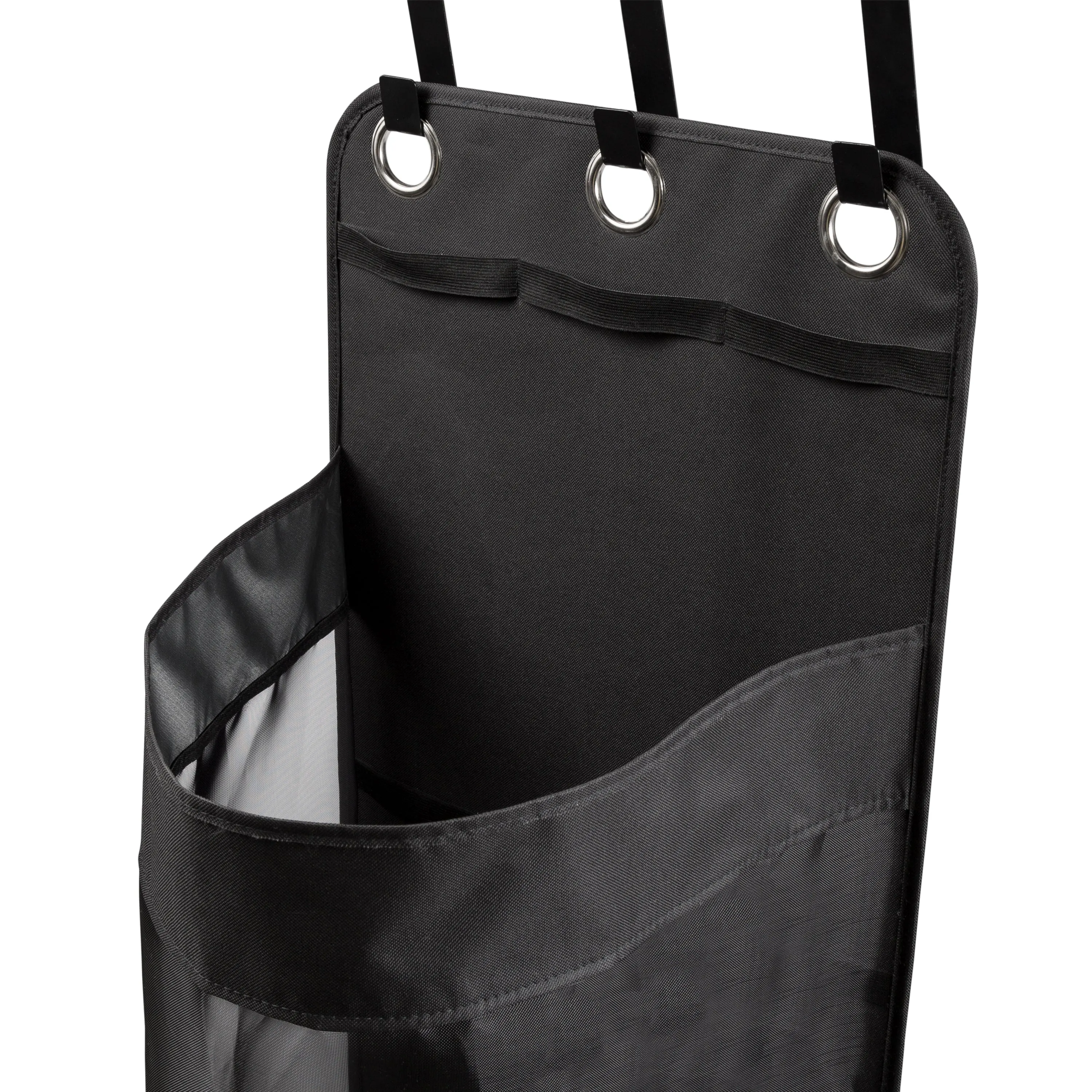 Black Over-The-Door Hanging Sports Equipment Organizer