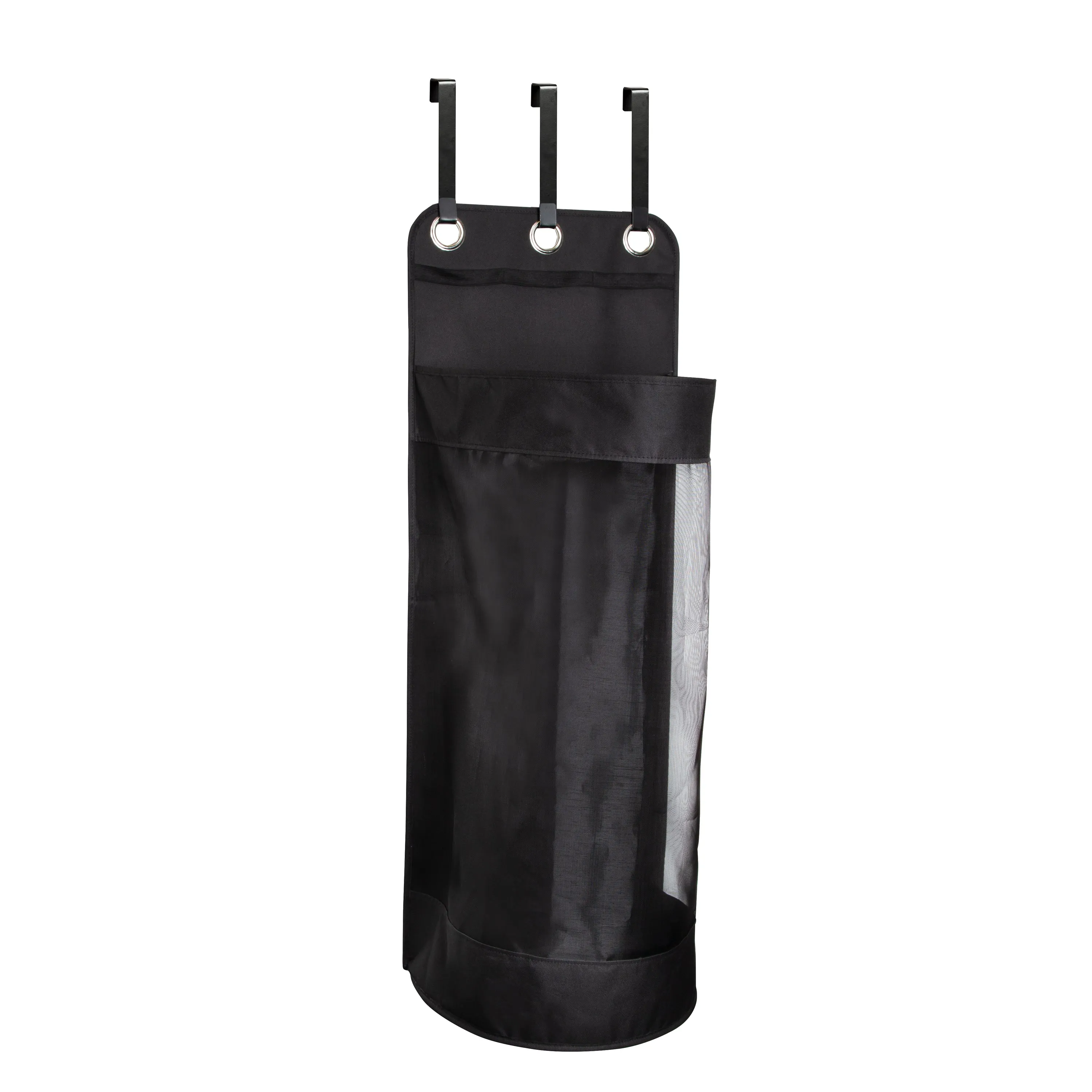 Black Over-The-Door Hanging Sports Equipment Organizer