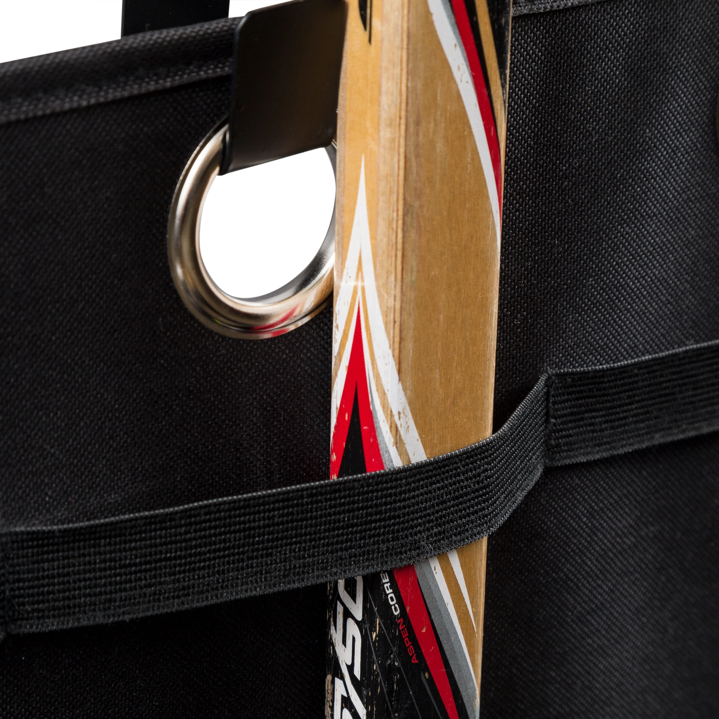 Black Over-The-Door Hanging Sports Equipment Organizer