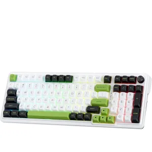 BOLT AXTION K686 PRO 98 Keys Wireless Gasket RGB Gaming Keyboard, 3-Mode PBT Mechanical Keyboard