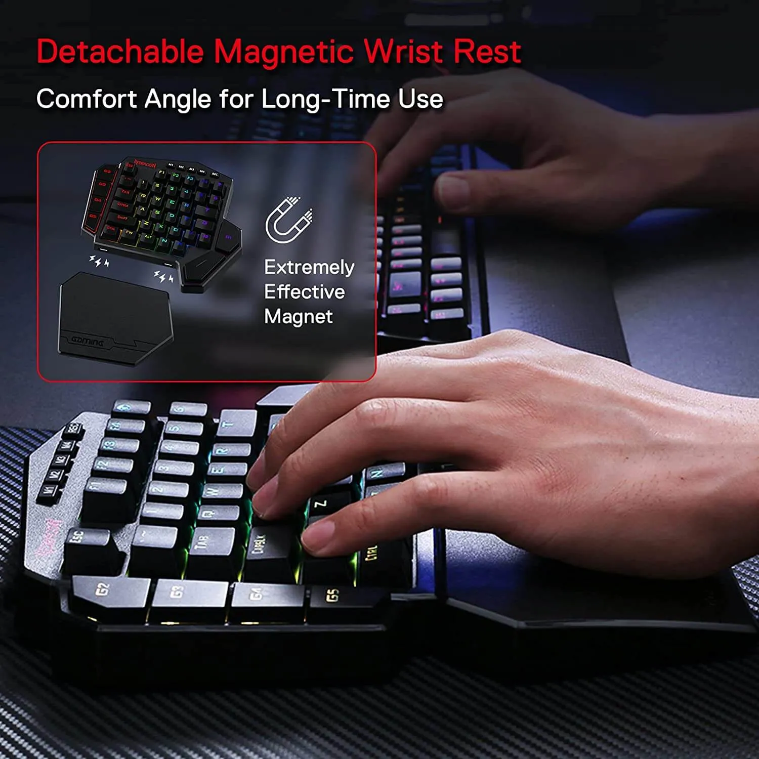 DITI K585 Pro Wireless One-Handed Gaming Keyboard