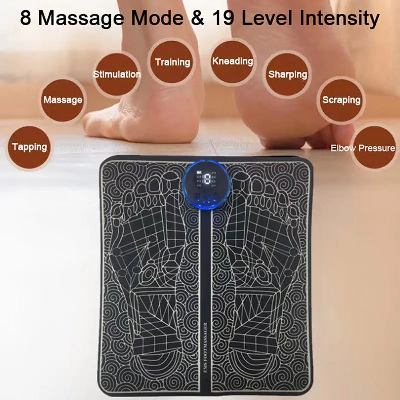 Electric Foot Massager Pad Portable