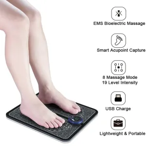 Electric Foot Massager Pad Portable