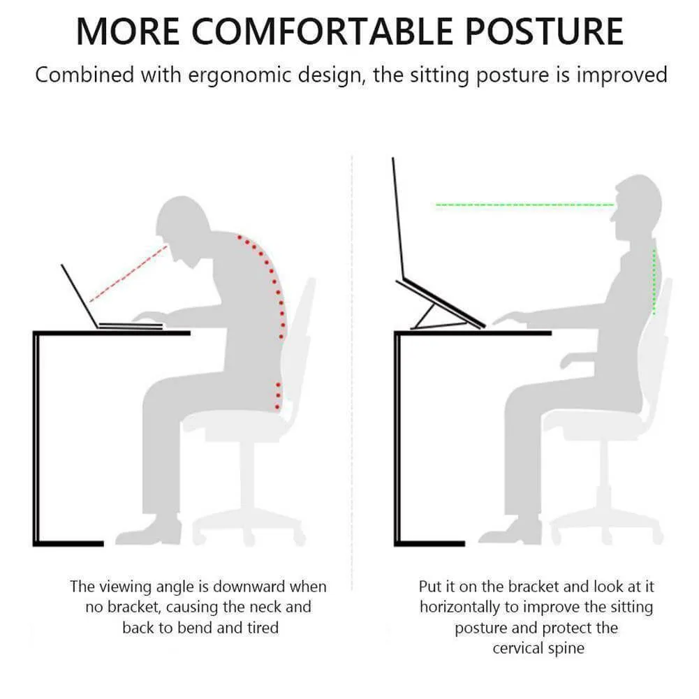 Foldable Support Base Stand for Laptop