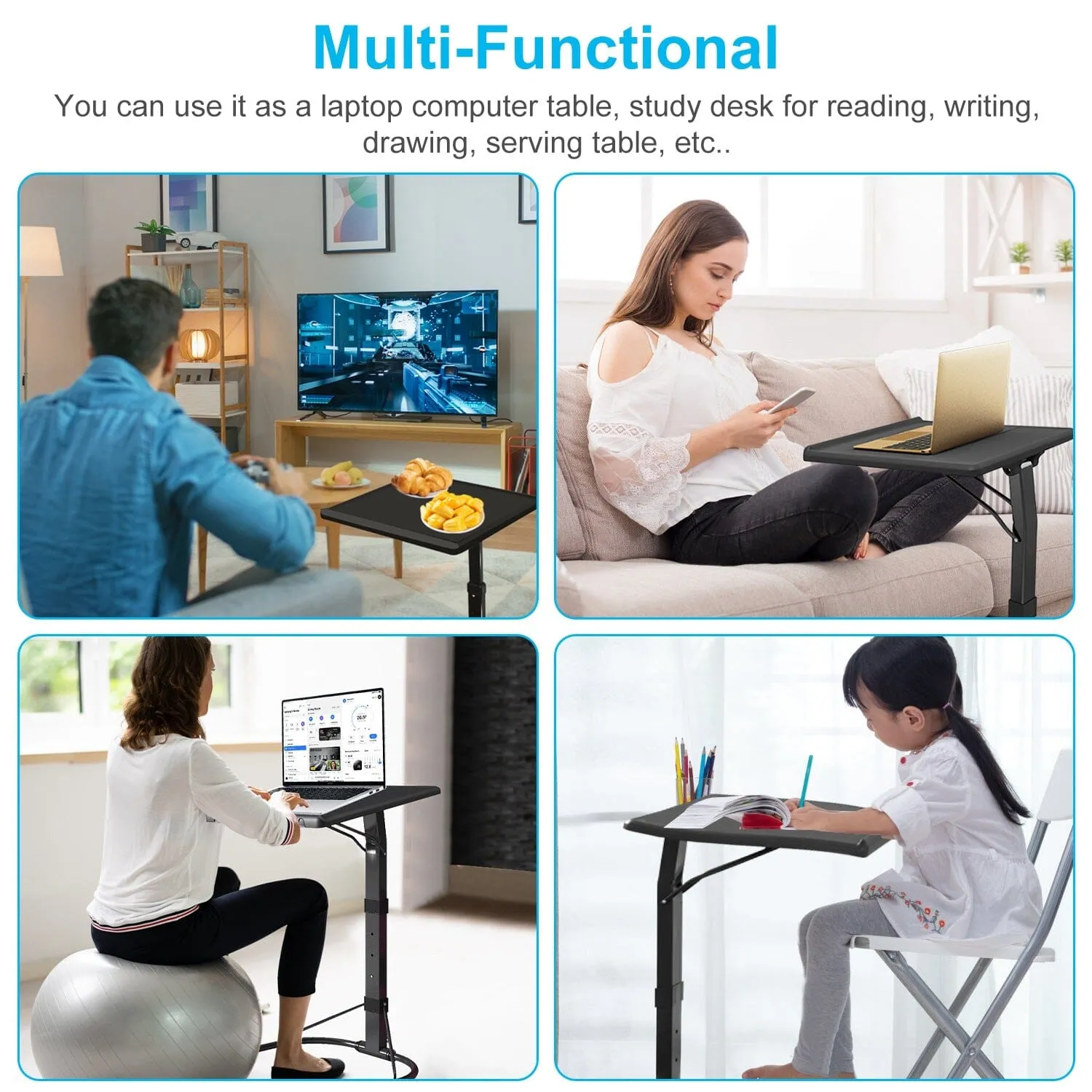 Folding Tray Portable Laptop Desk