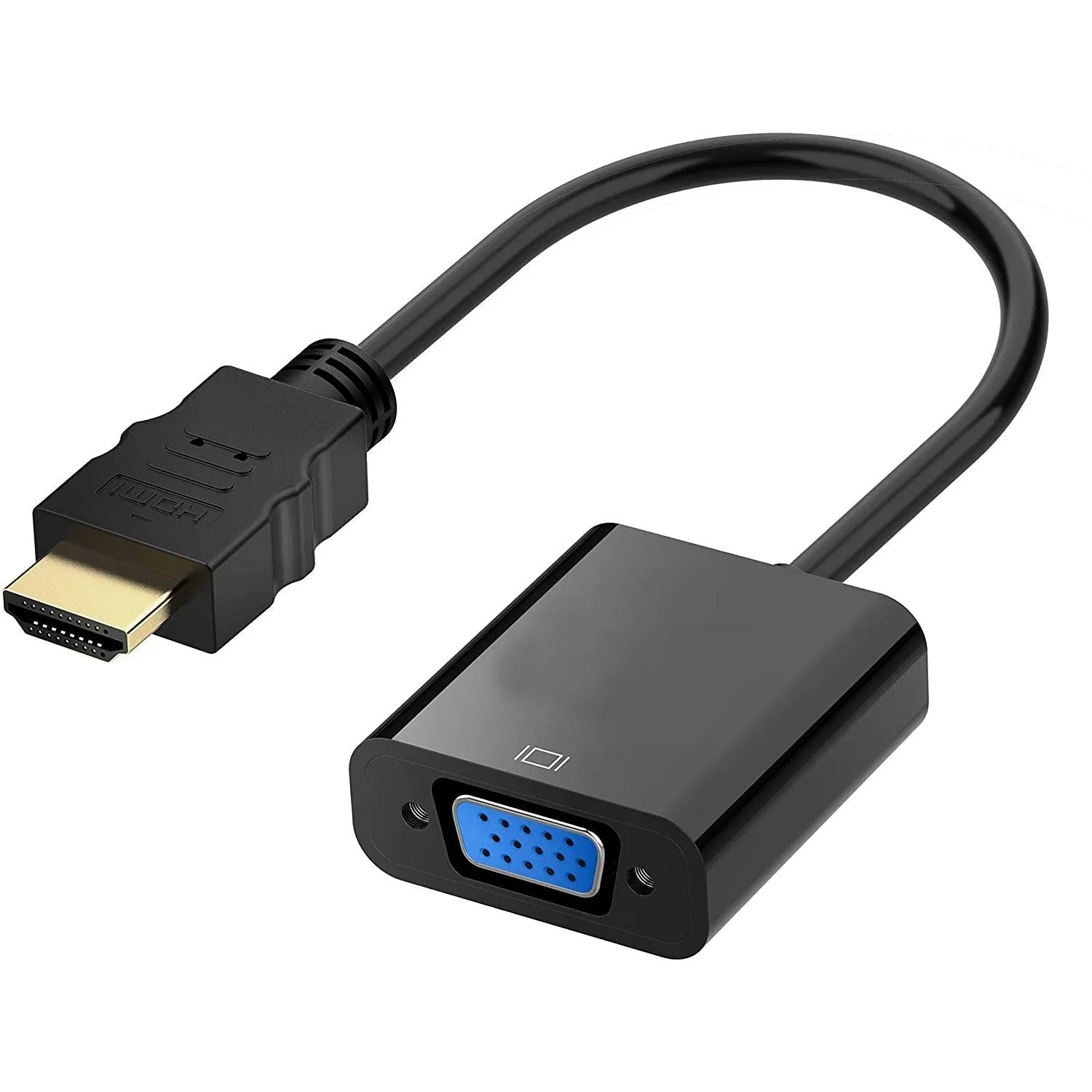 Gold Plated HDMI to VGA Adapter