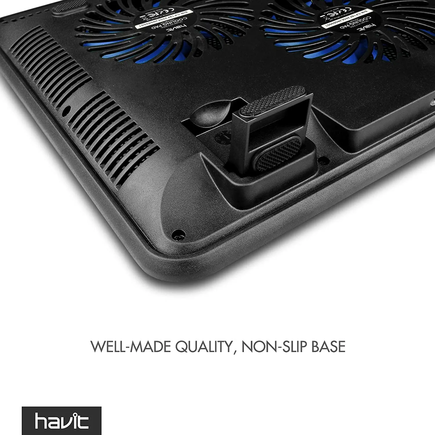 HAVIT HV-F2056 15.6"-17" Laptop Cooler Cooling Pad - Portable USB Powered (3 Fans)