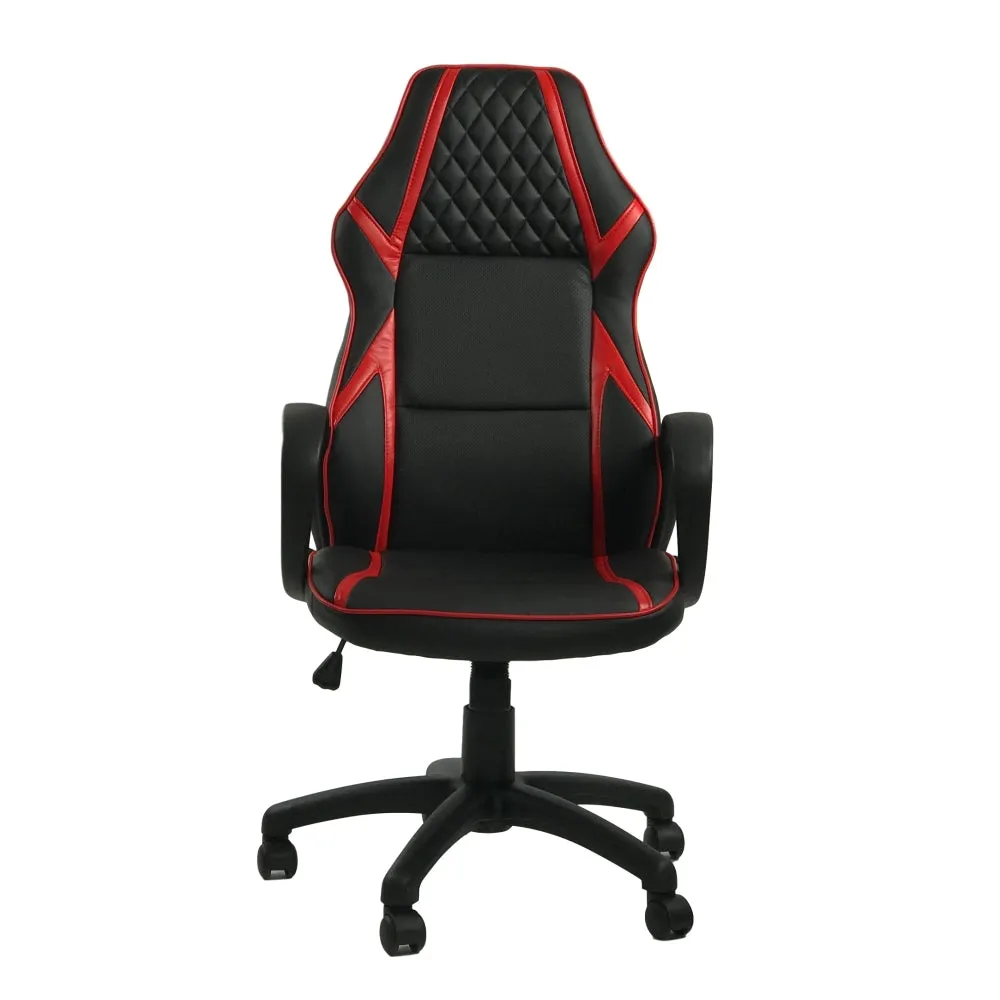 HAWK SERIES/ 1093 GAMING CHAIR (BLACK & RED)