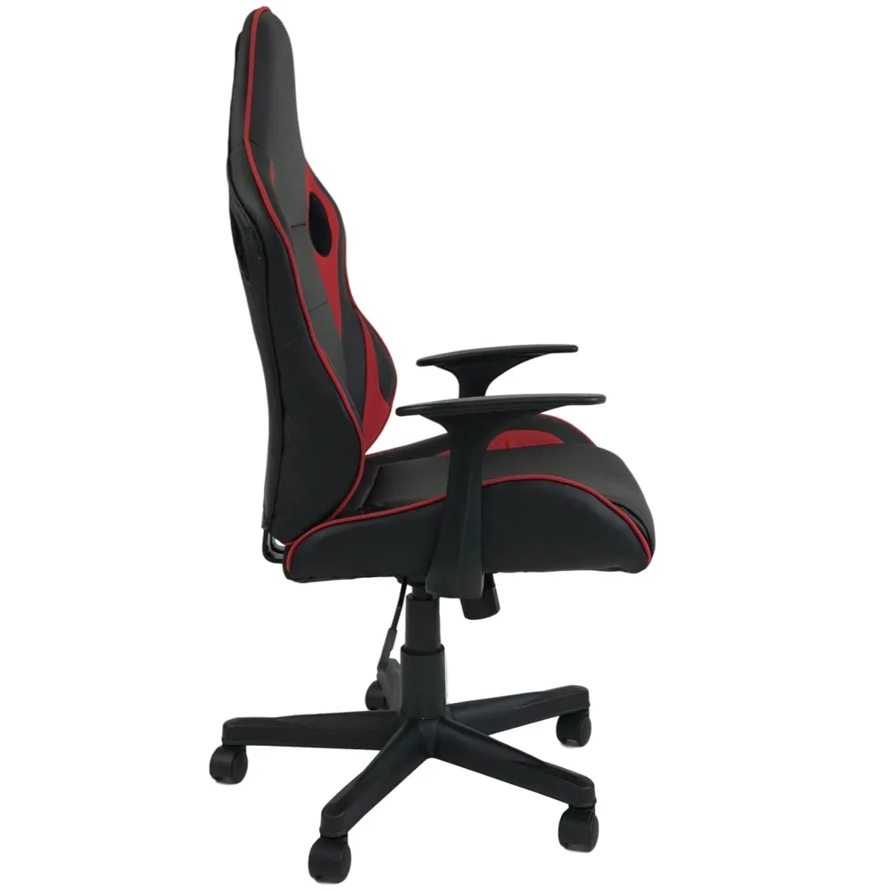 HAWK SERIES/ 1107 GAMING CHAIR (BLACK & GREENISH YELLOW)