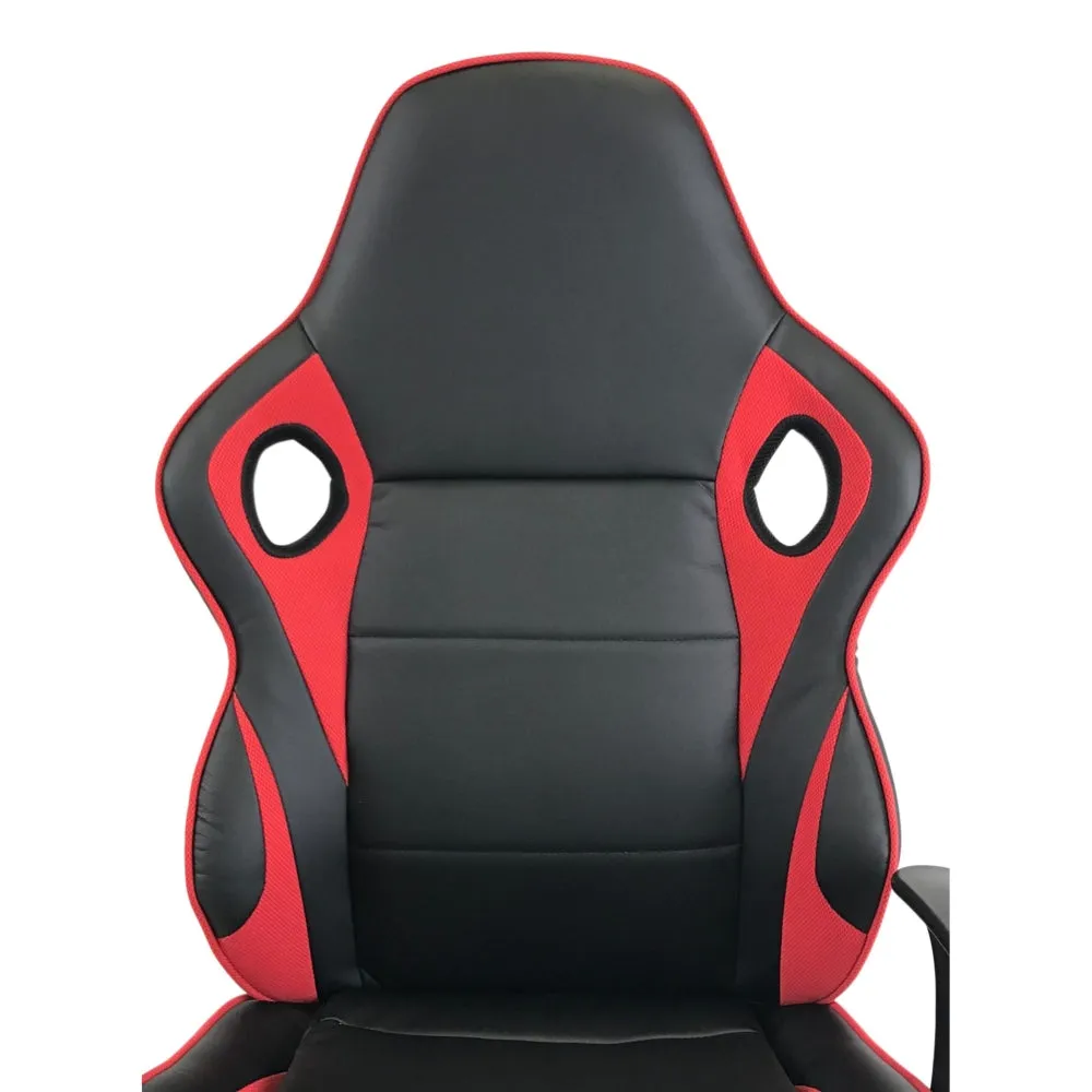 HAWK SERIES/ 1107 GAMING CHAIR (BLACK & GREENISH YELLOW)