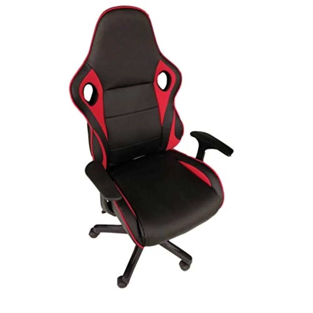 HAWK SERIES/ 1107 GAMING CHAIR (BLACK & GREENISH YELLOW)