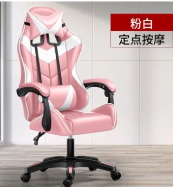 Home reclining Furniture comfortable sedentary designer Black oficina Armchair office PC high gaming computer chair sillas gamer