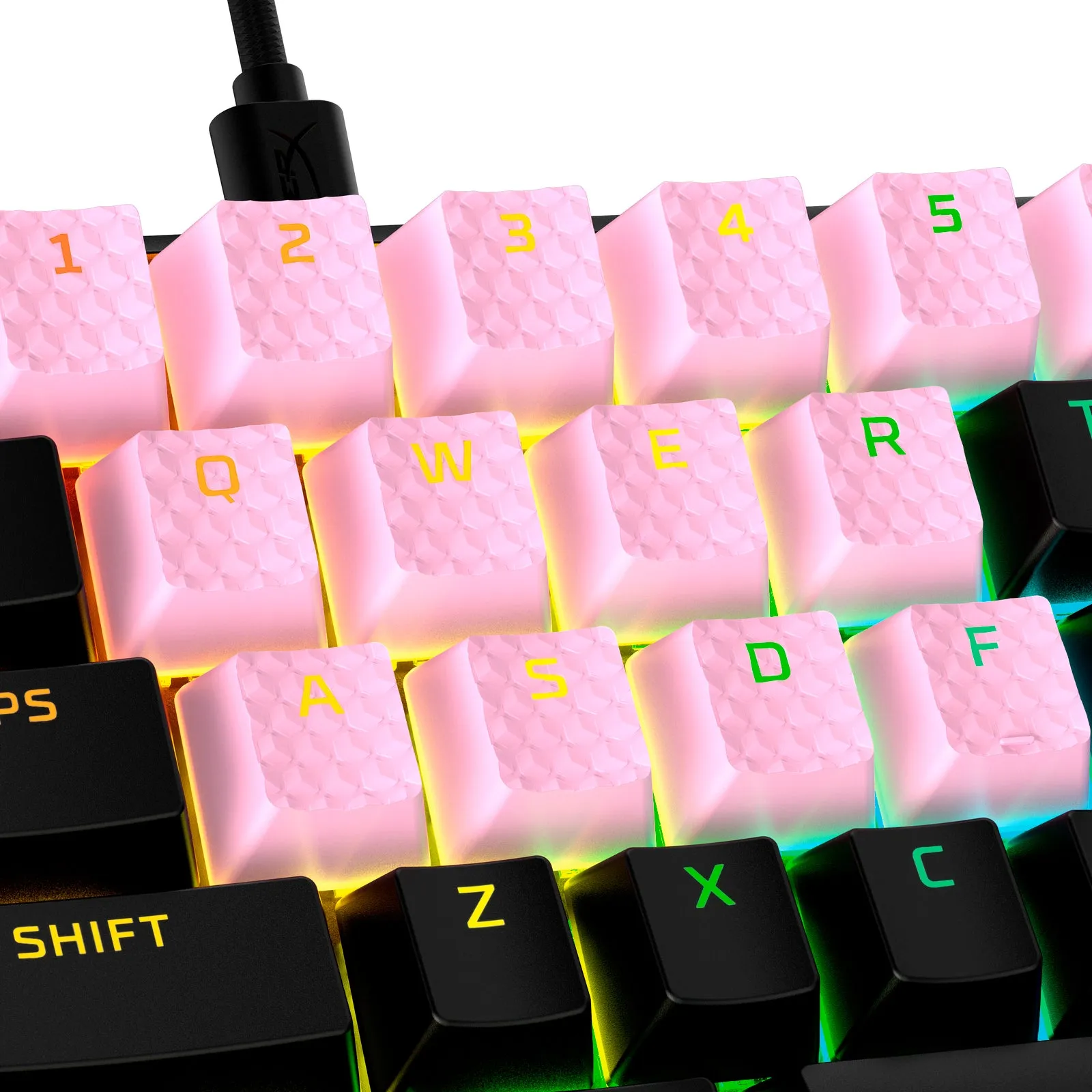 HyperX Rubber Keycaps – Gaming Accessory Kit