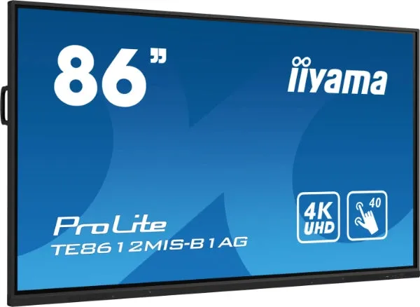 Iiyama ProLite 86" 4K Interactive Panel (TE8612MIS-B3AG)