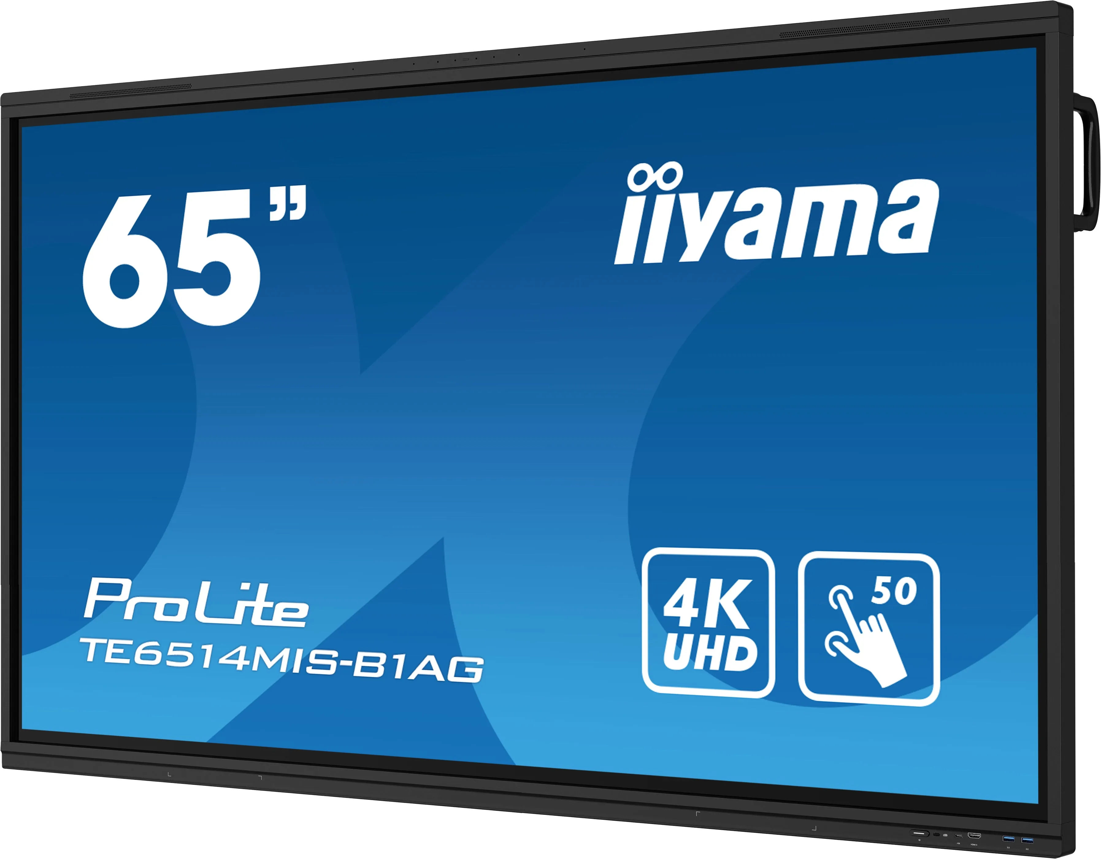 Iiyama Touch Lcd-Display Prolite Te6514mis-B1ag - 164 Cm (65") - 3840 X 2160 4K Uhd