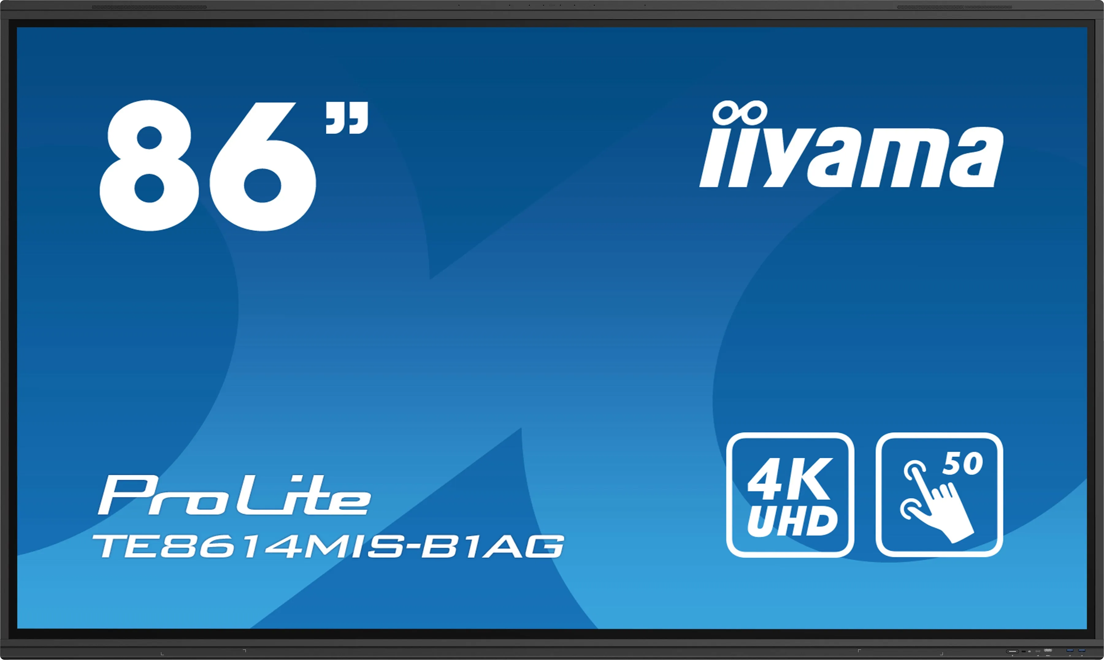 Iiyama Touch Lcd-Display Prolite Te8614mis-B1ag - 217.4 Cm (86") - 3840 X 2160 4K Uhd