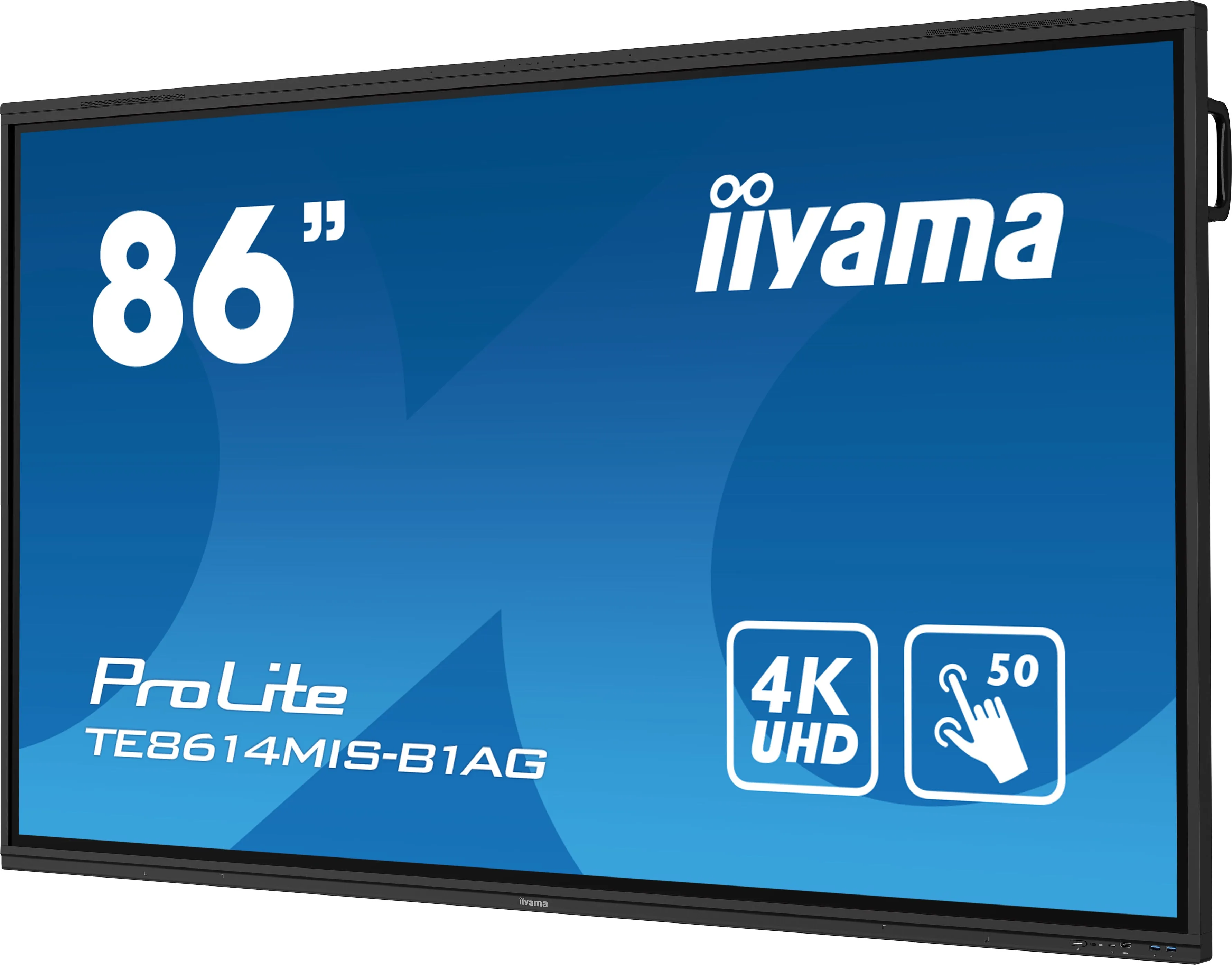 Iiyama Touch Lcd-Display Prolite Te8614mis-B1ag - 217.4 Cm (86") - 3840 X 2160 4K Uhd