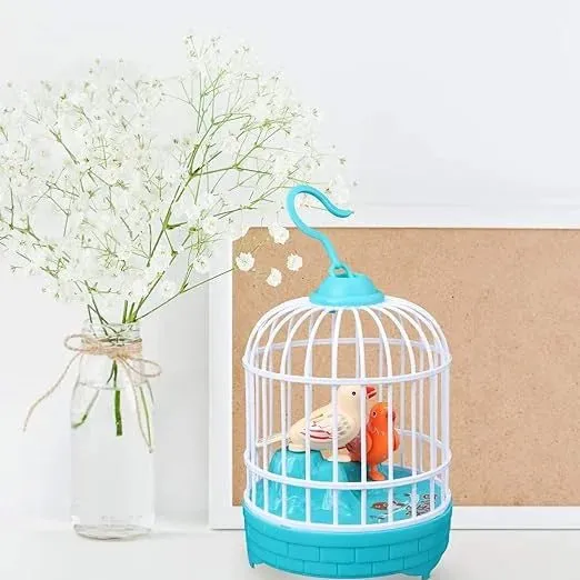 Interactive Bird Cage with Light and Sound