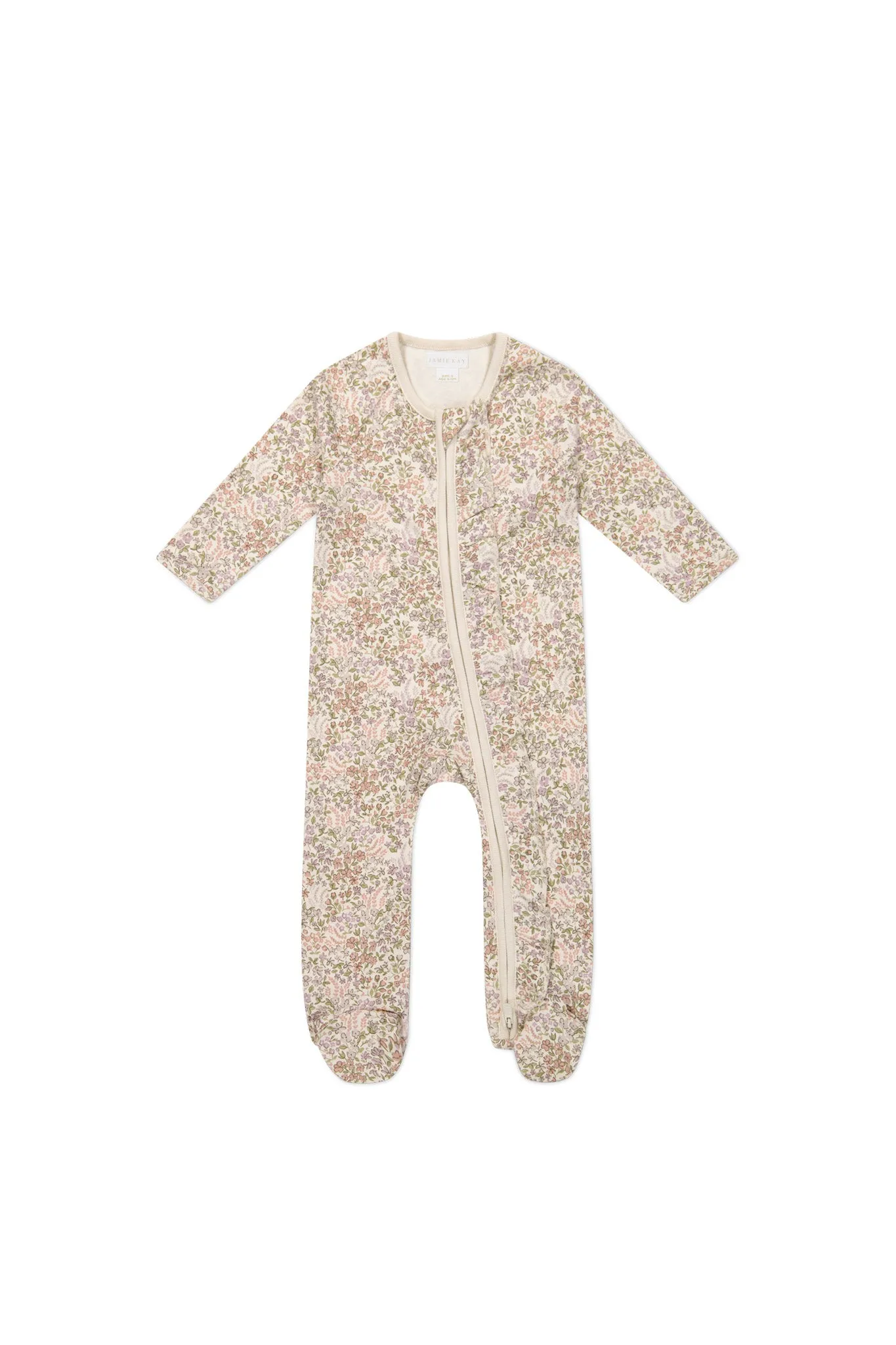 JAMIE KAY Organic Cotton Melanie Onepiece - April Eggnog