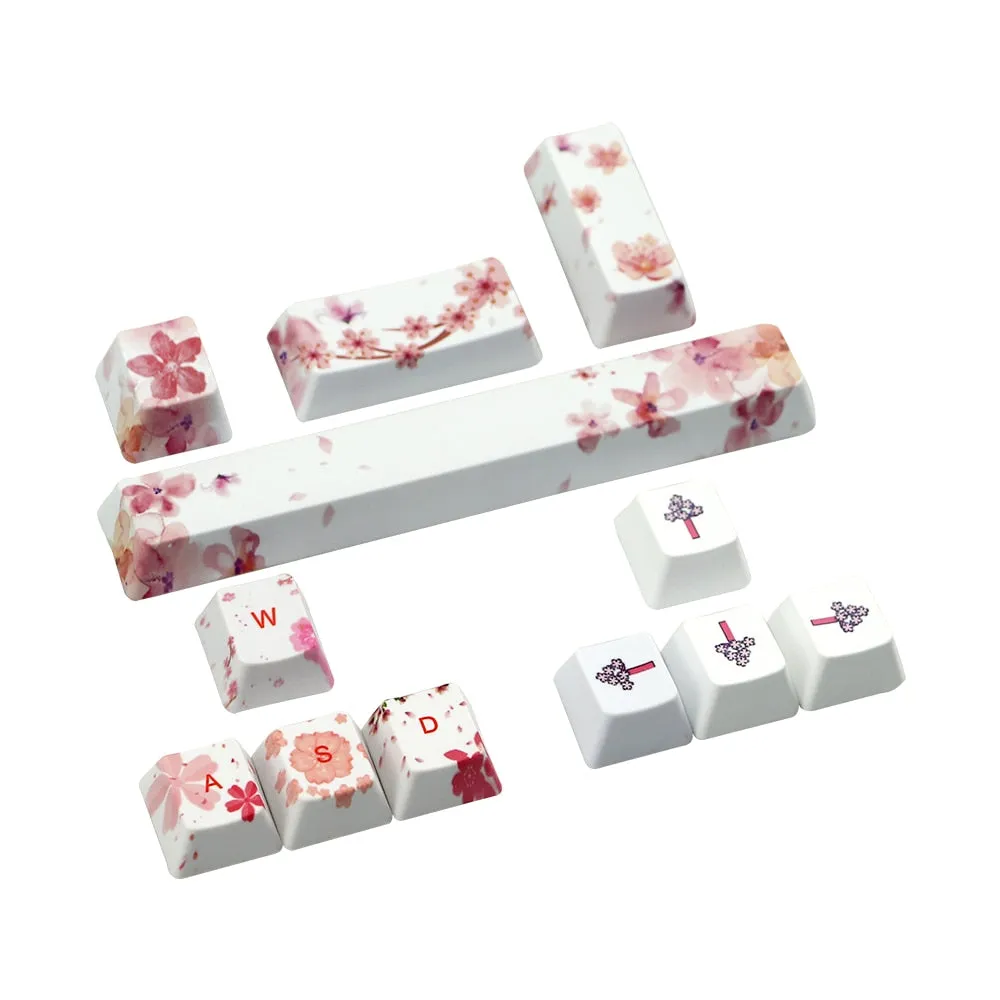 Japanese animated theme keycap set