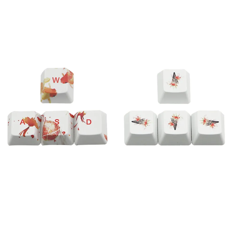 Japanese animated theme keycap set