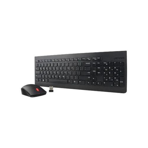 Lenovo Essential Wireless Combo - Keyboard And Mouse Set - Wireless - 2.4 Ghz - Uk