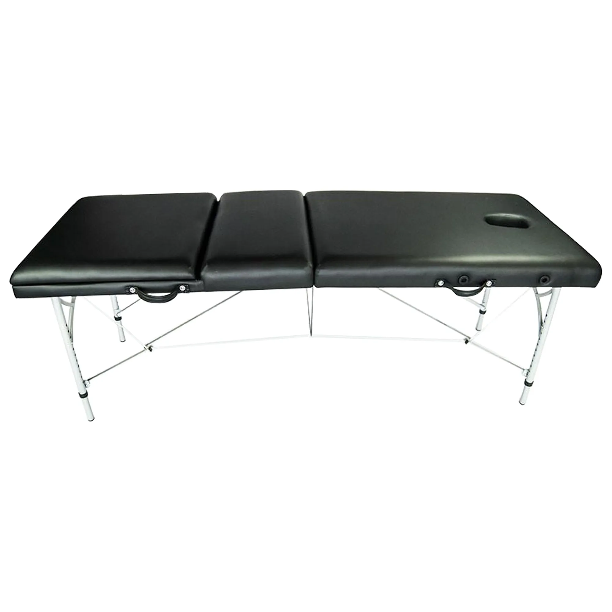 Lightweight Portable Massage Table w/ Adjustable Backrest