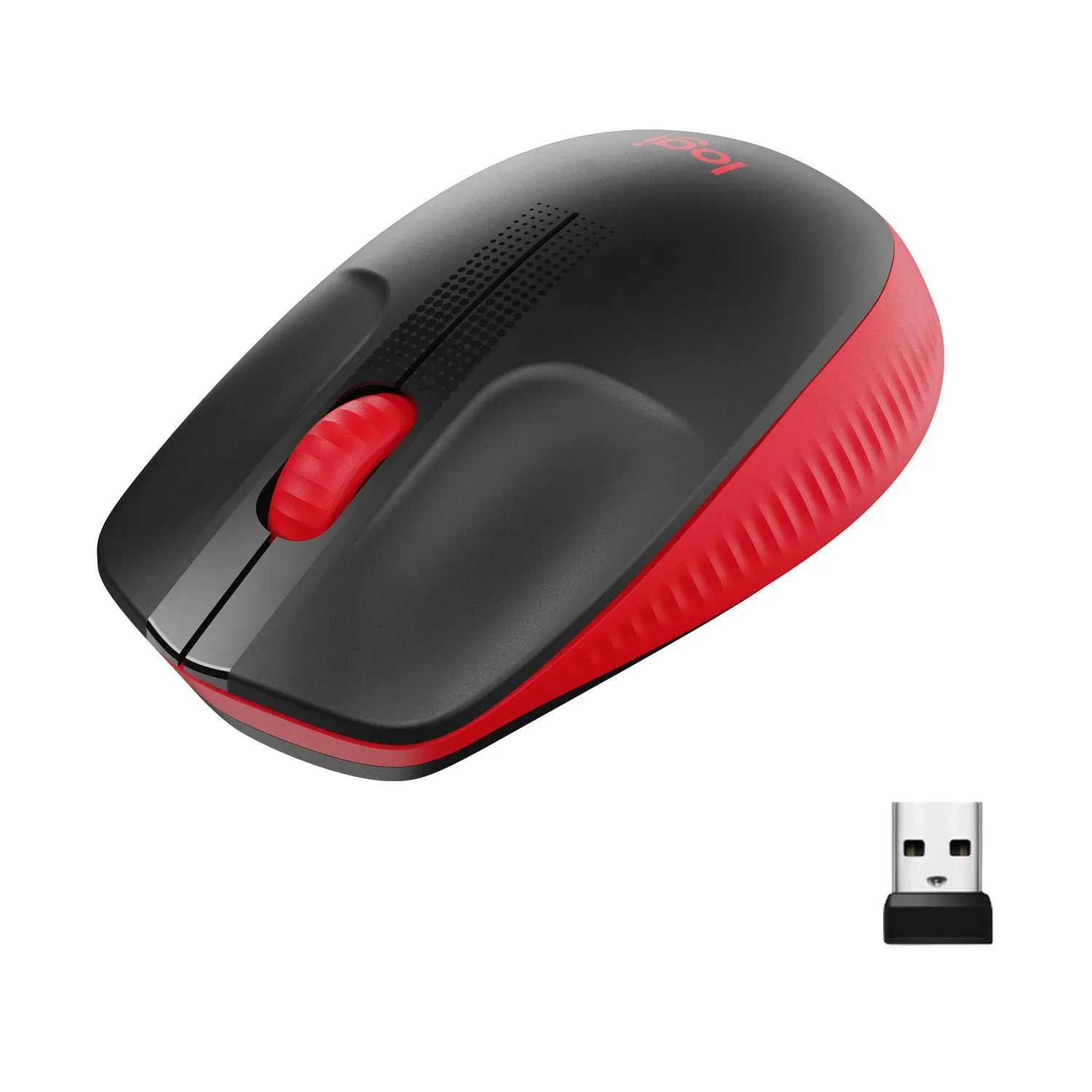 Logitech Mouse M190 - Red