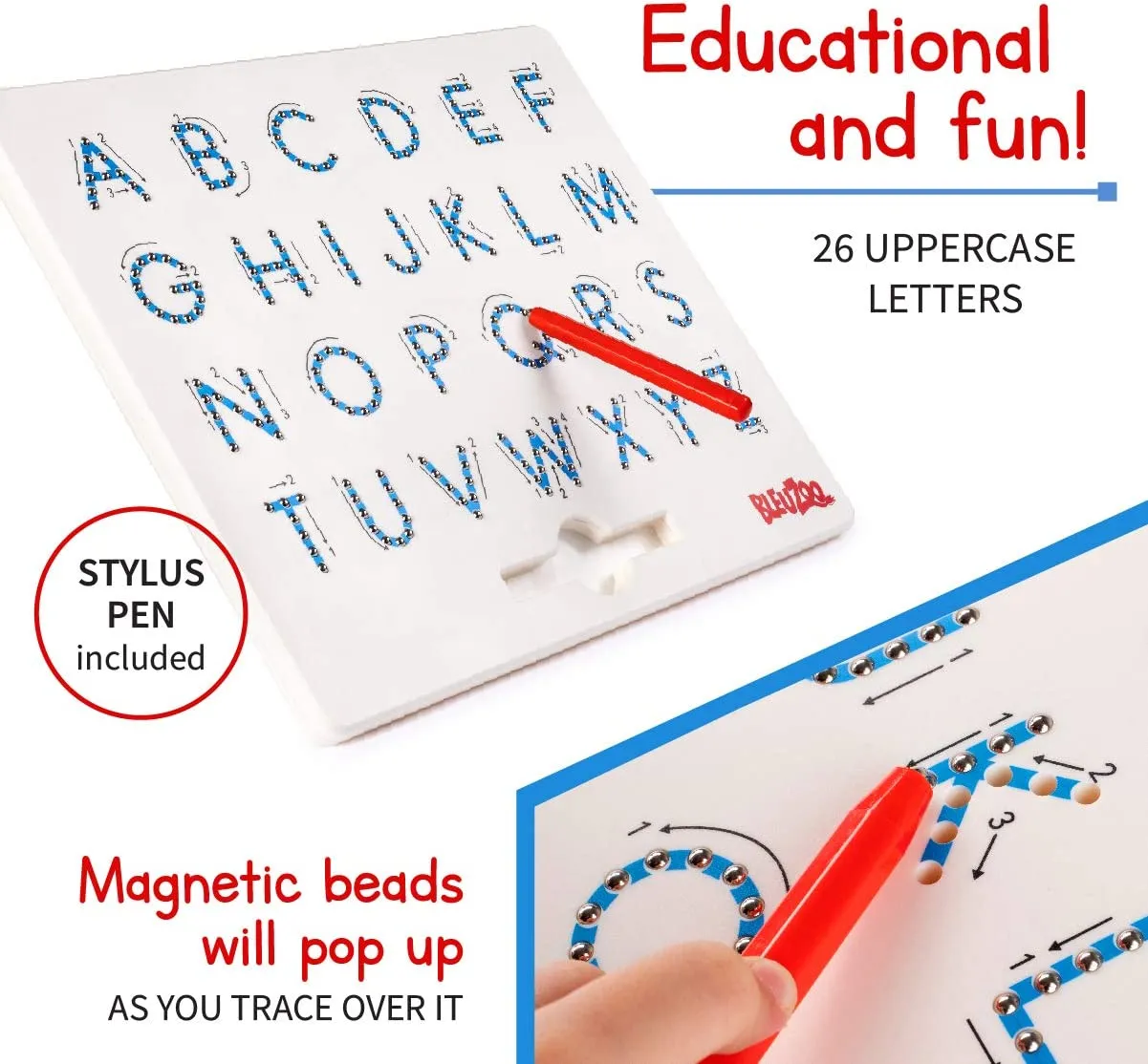 Magnetic Solid Uppercase Alphabet Tracing Magpad - 212