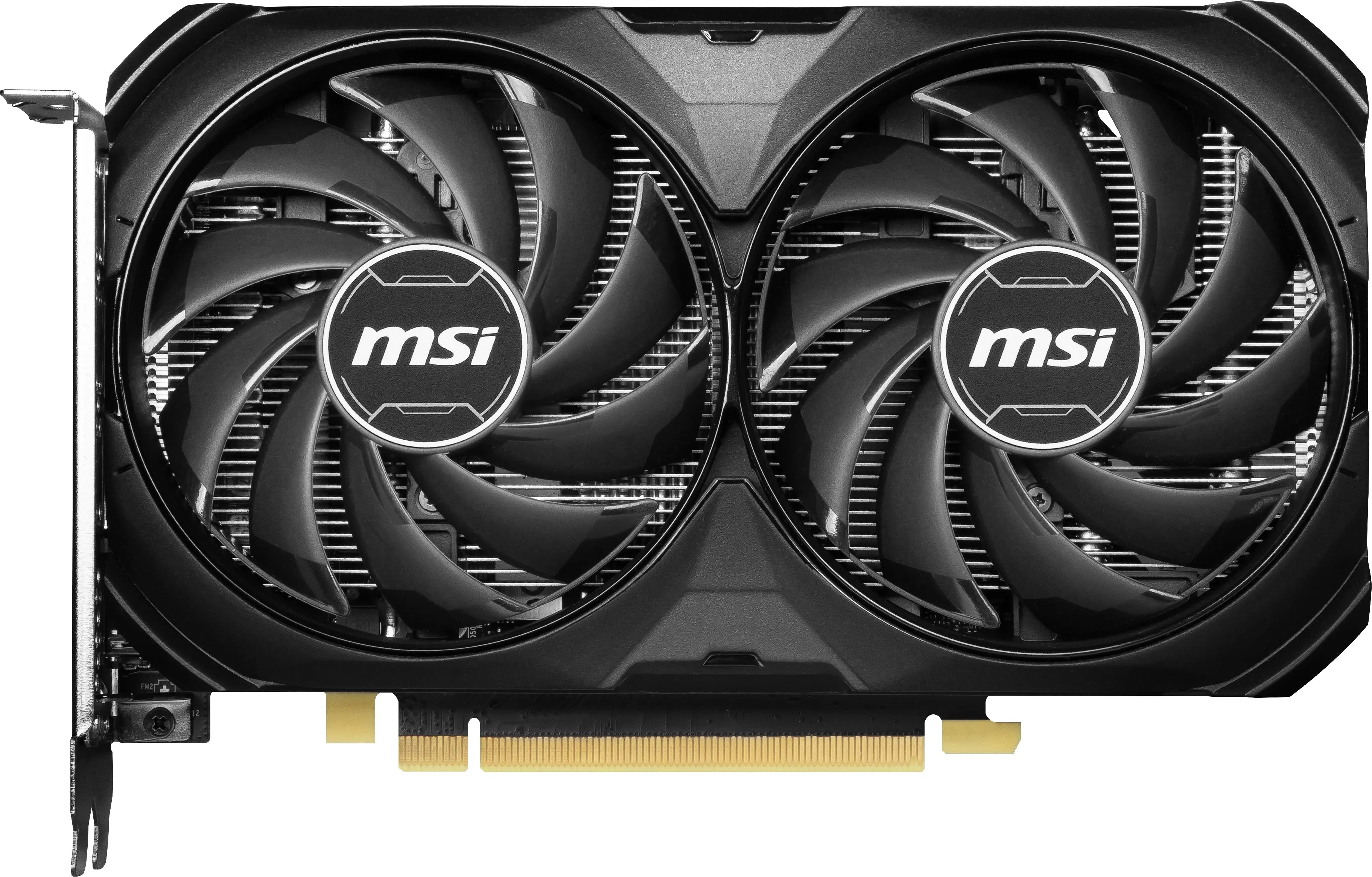 Msi Geforce Rtx 4060 Ti Ventus 2X Black 8G Oc - Graphics Card - Geforce Rtx 4060 Ti - 8 Gb - Black