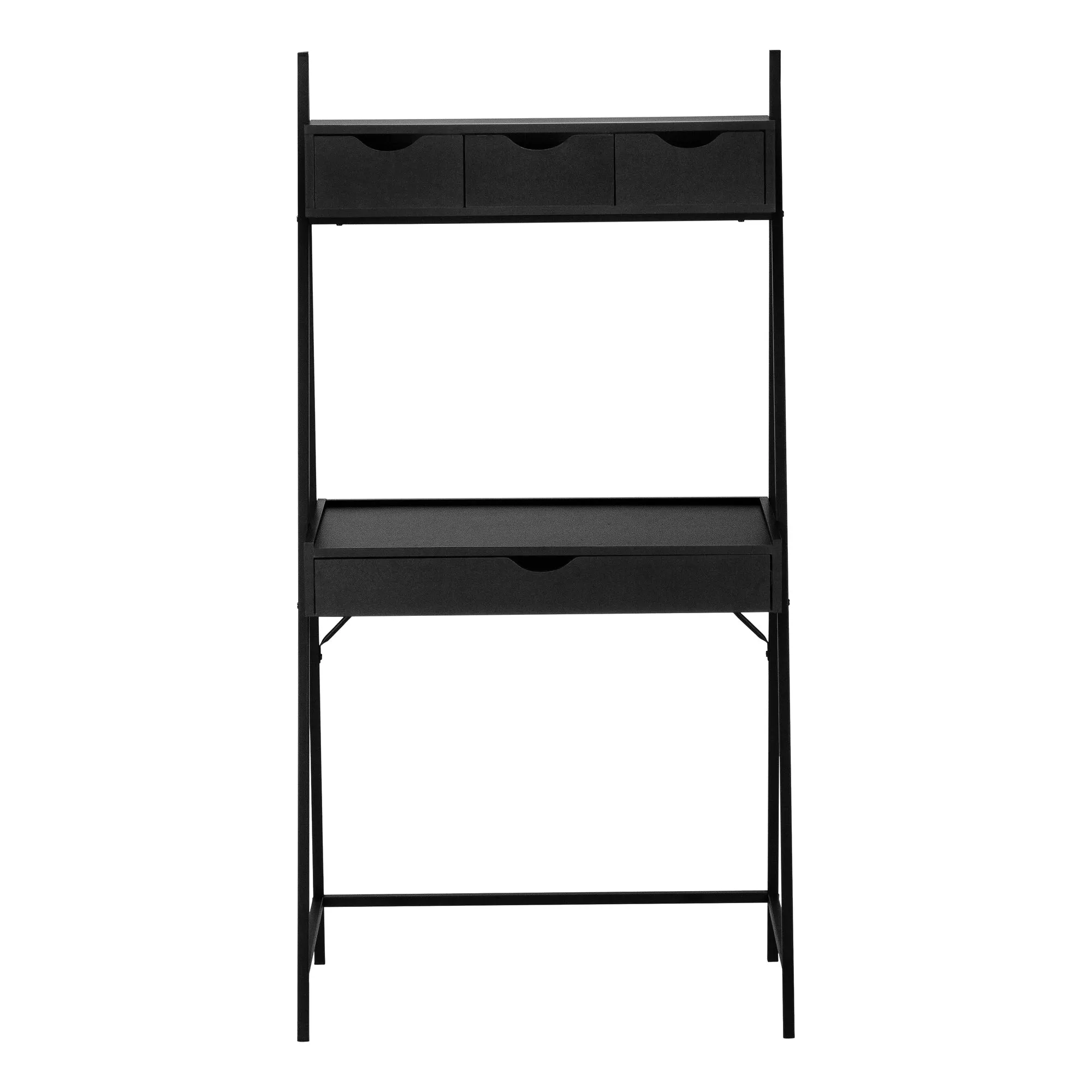 OFFICE SERIES - 32"L / BLACK / BLACK METAL