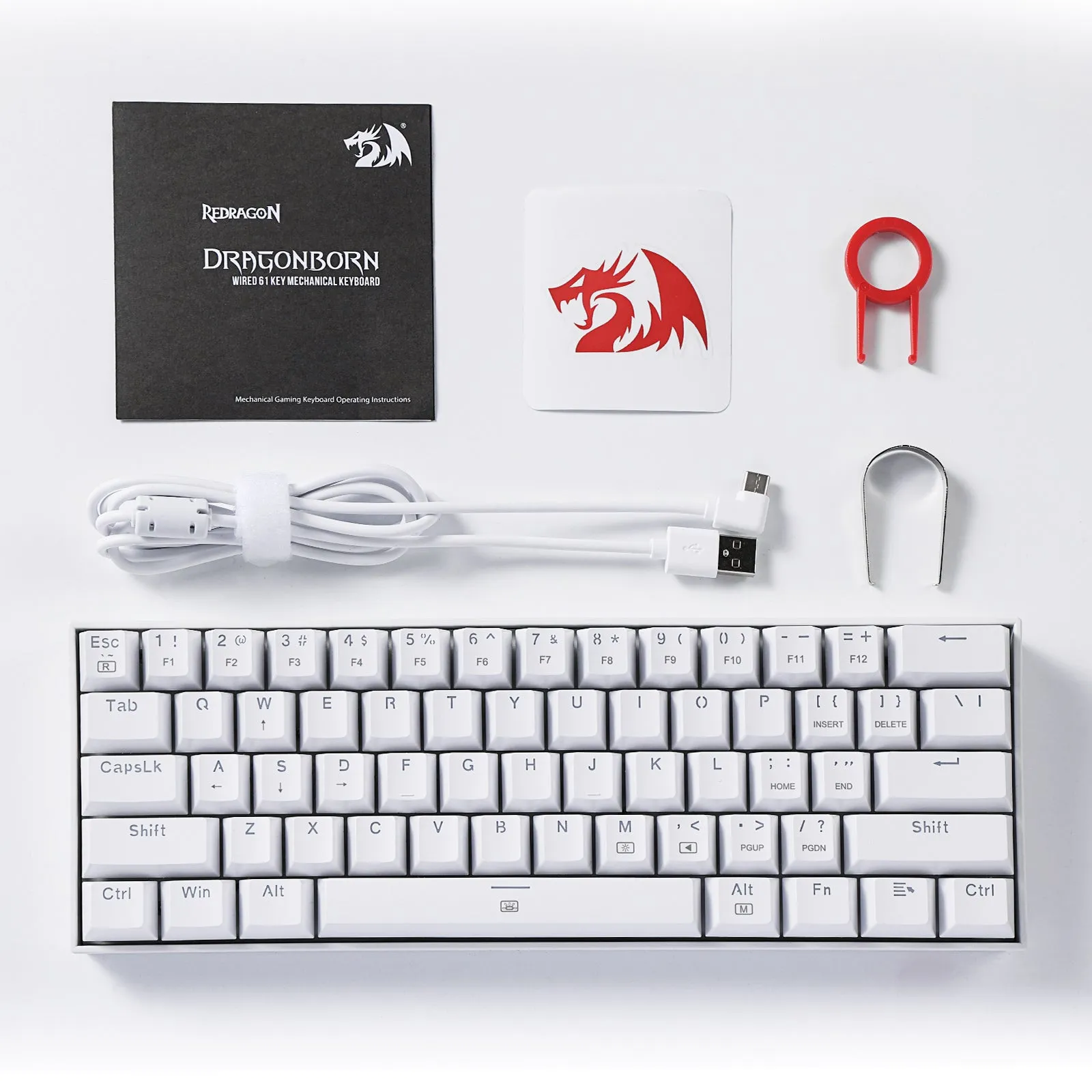 (Open-box) DRAGONBORN K630 Wired 60% Keyboard