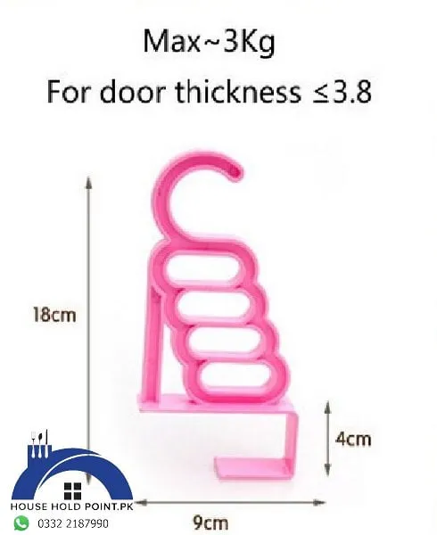 Over The Door Multi Hanger (Pack Of 3)