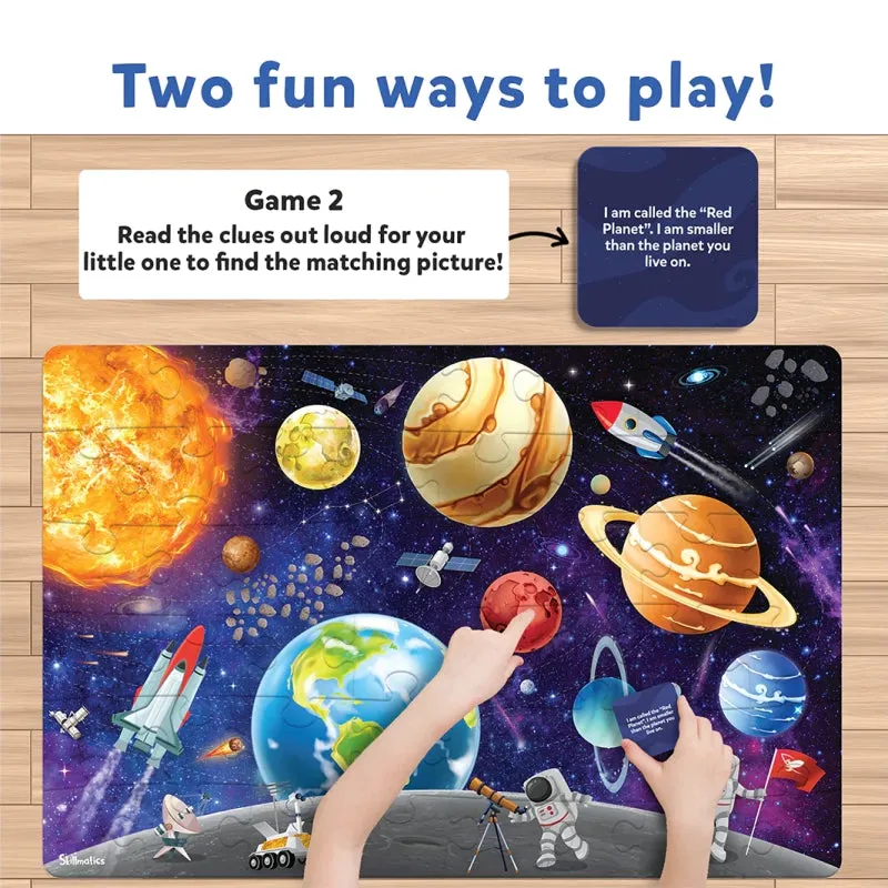 Piece & Play Up in Space | Jigsaw Puzzle (ages 3-7)