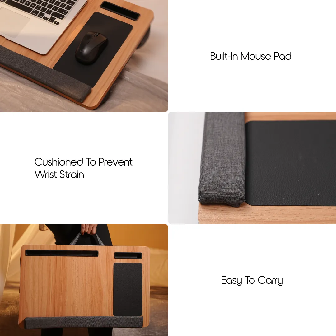 Portable Laptop Desk With Cushion