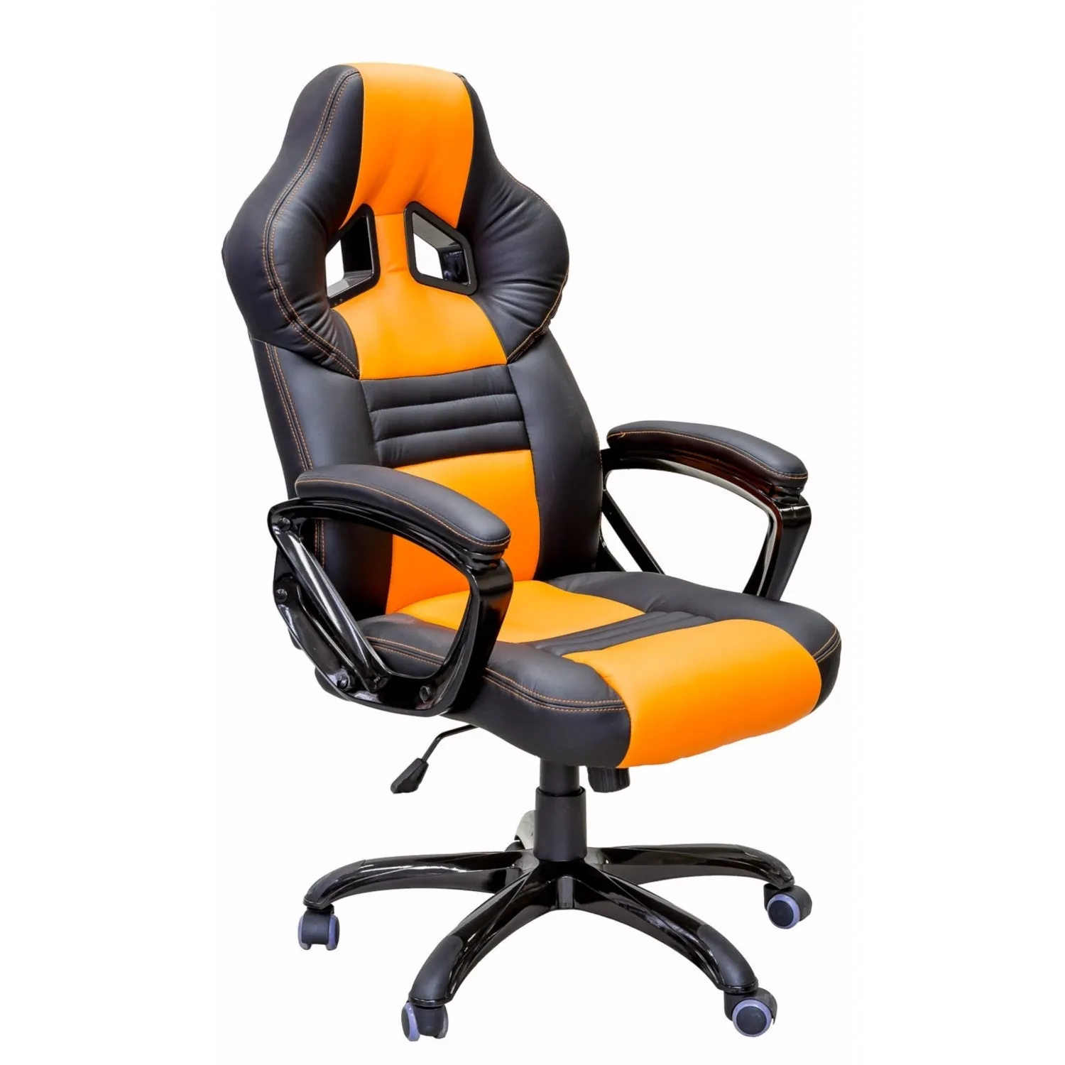 PRO-X SERIES/ 8706 GAMING CHAIR (BLACK & ORANGE)