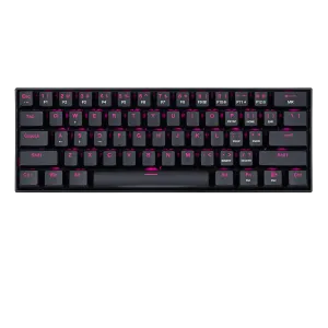 Redragon K630 60% Keyboard Pink LED Backlit