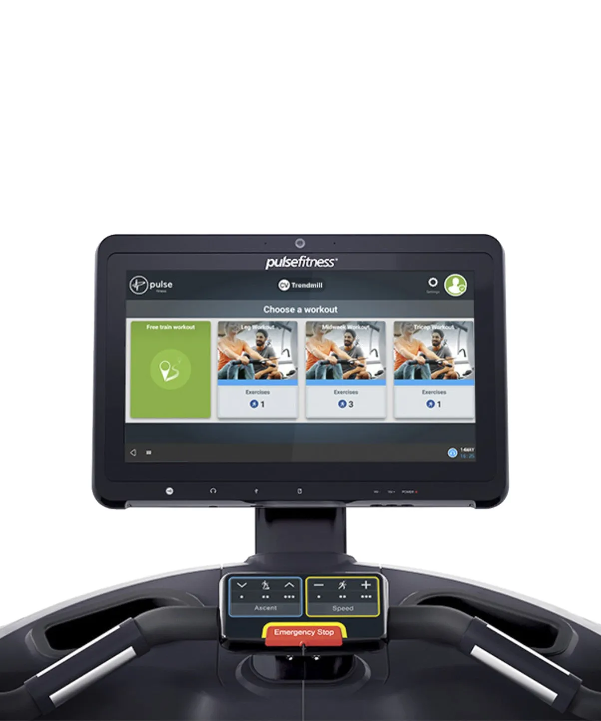 Run Series Premium Treadmill with 18.5" Touchscreen Console