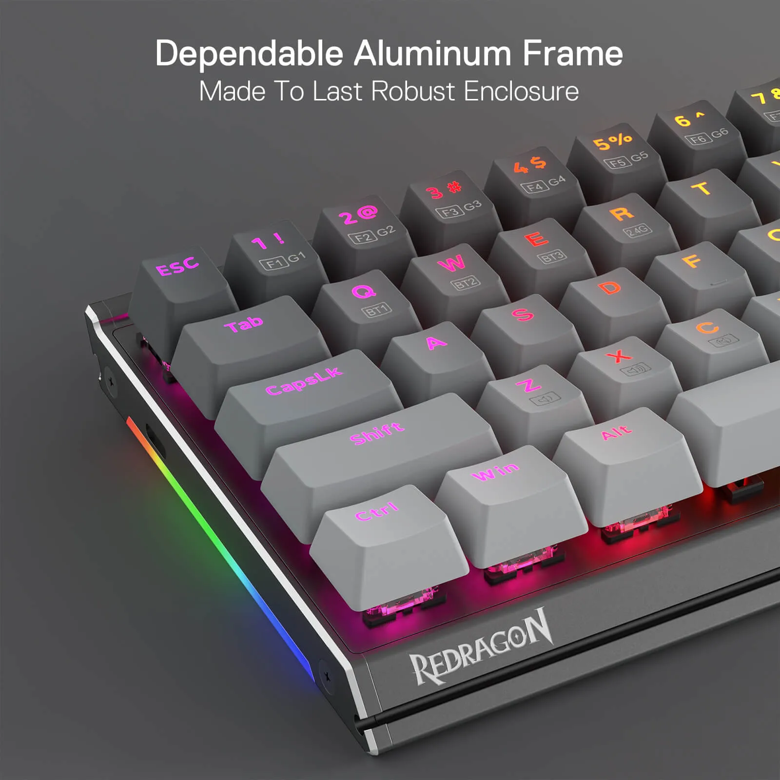 SHACO K641 PRO Wireless Aluminum Keyboard