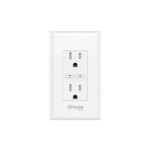 Smart in-Wall Outlet GHomeSmart® WO1