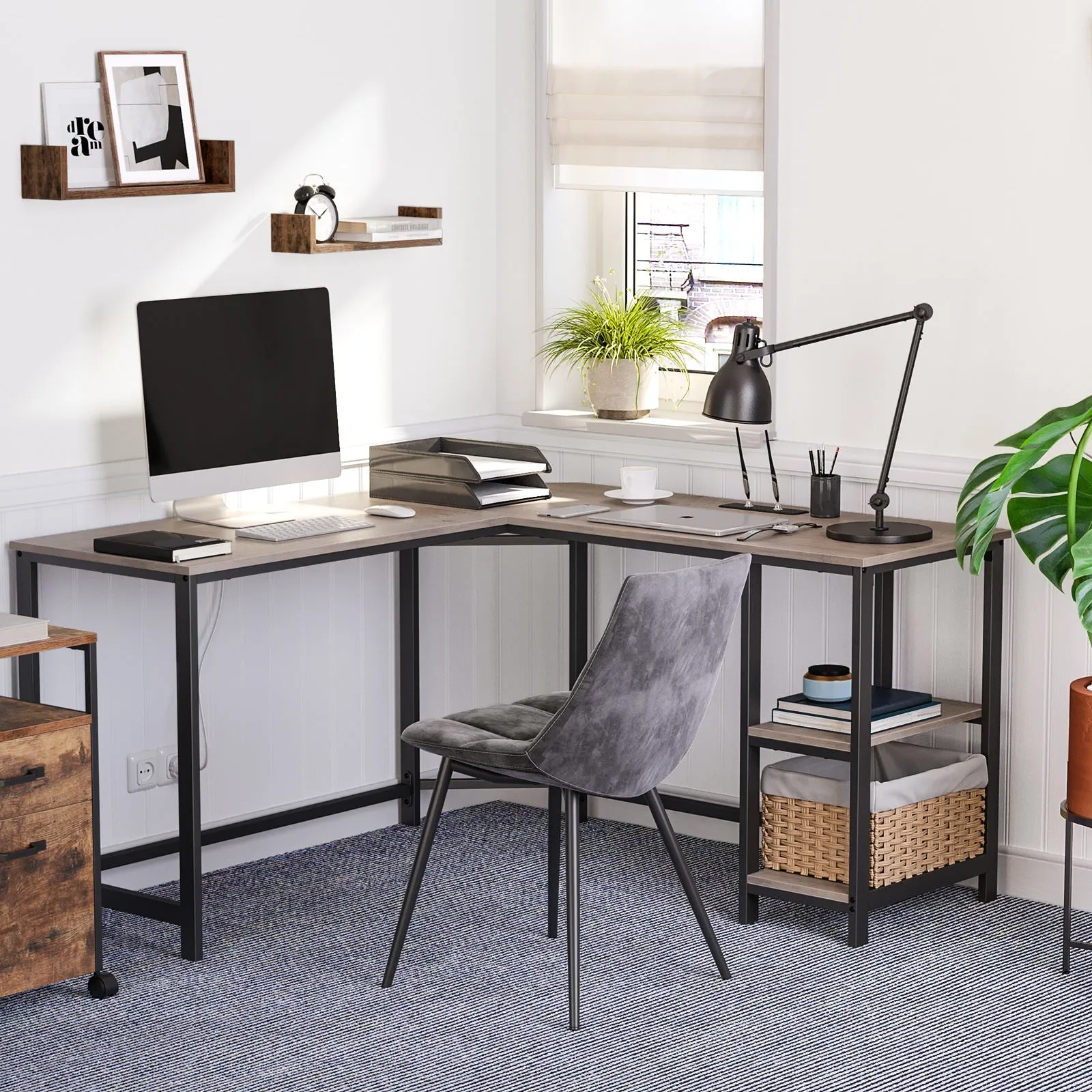 Space Saving Corner Desk